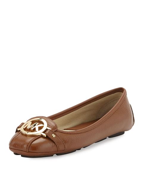 michael kors fulton flats brown|Michael Kors Women's Fulto Moccasin .